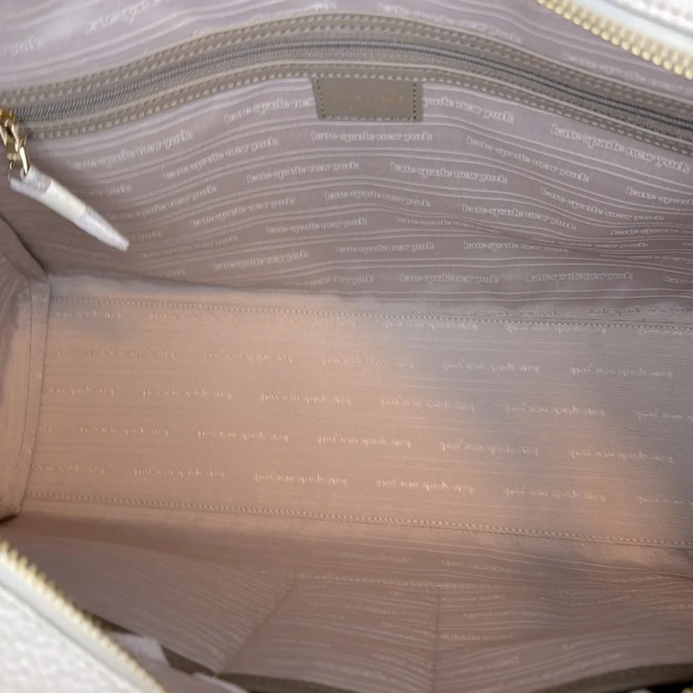 NWT Kate Spade Taylor Colorblocked Pebbled Leather Large Tote - Picture 11 of 13